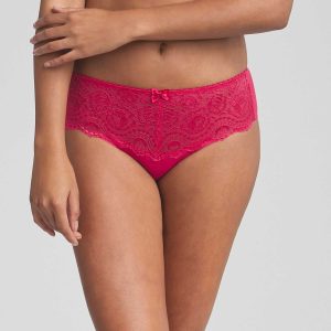 Culotte en dentelle rose framboise Flower Elegance