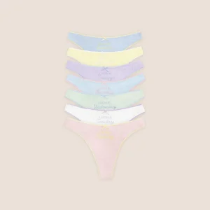 Strings Days of the Week (pack de 7) - Pastel Multicolore