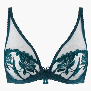Lovessence Soutien-gorge Triangle avec armatures Imperial Green