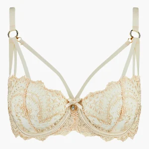 Écrin Noir Soutien-gorge Corbeille avec armatures Silk Heaven