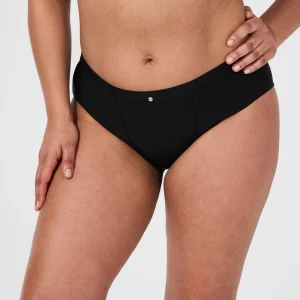 Culotte ventre plat noir Just micro