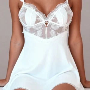 Nuisette pour femme - Brume Blanc