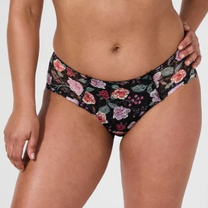 Shorty noir imprimé Luccia swing