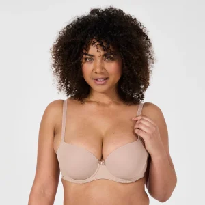 Soutien-gorge coques avec armatures nude foncé Just daily